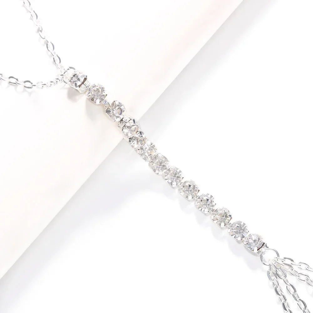 Luxe Rhinestone Body Harness – Sexy Bikini Chain Jewelry