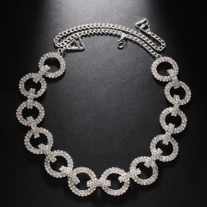 Bold Rhinestone Strap for Crop Tops & Clubwear | Edgy Statement Jewelry